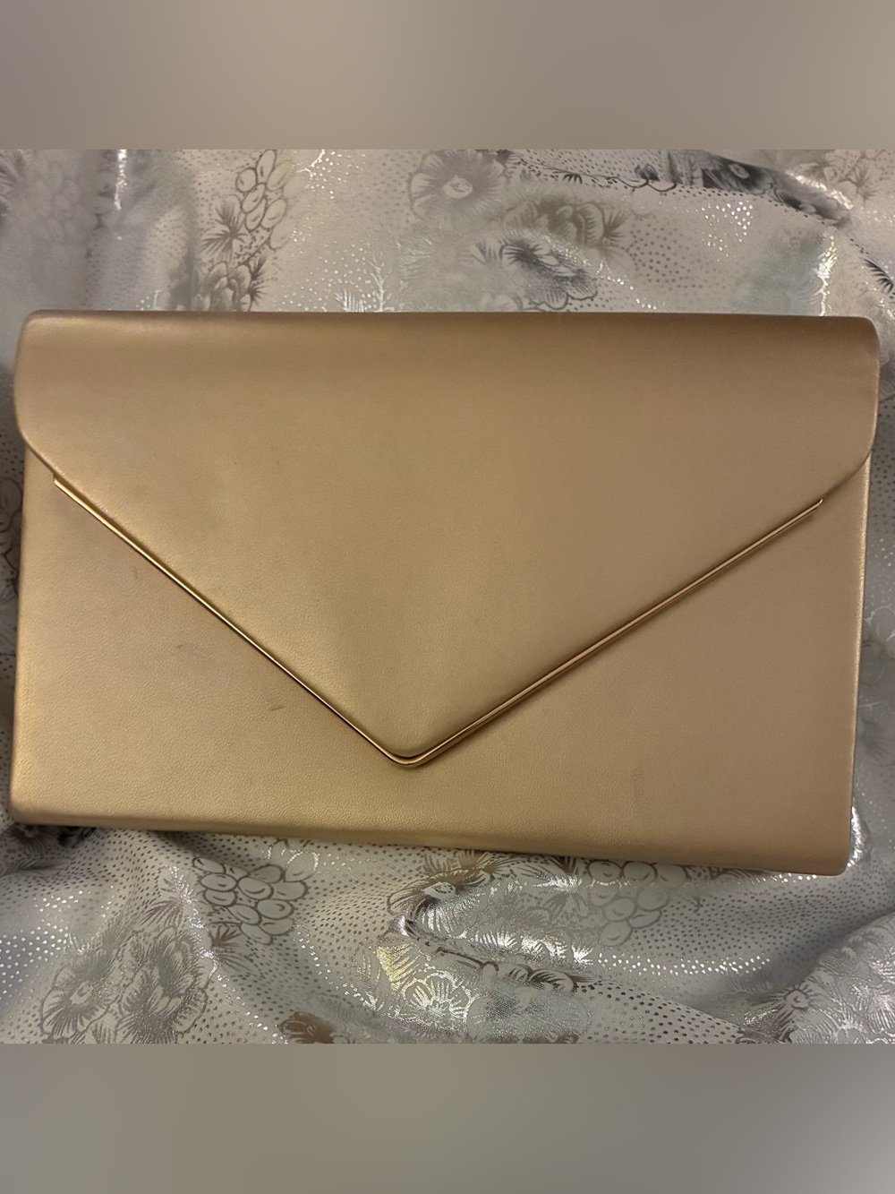Labair NWT Elegant Gold Envelope Clutch - Women Bags